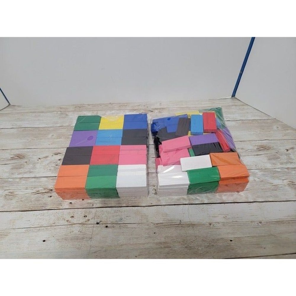 Rainbow Wooden Stacker Building Blocks Stacking Nesting Montessori‎ DIY Crafts